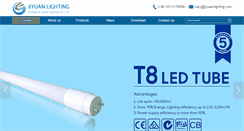 Desktop Screenshot of jiyuan-lighting.com